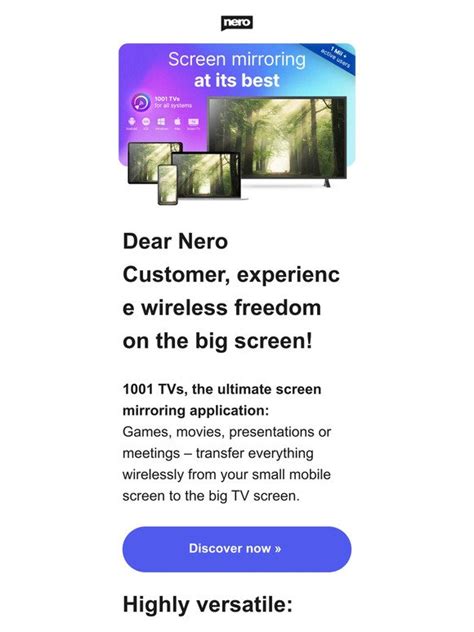 Nero 1001 TVs Download