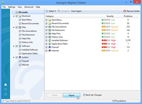 Auslogics Registry Defrag 15.0.0