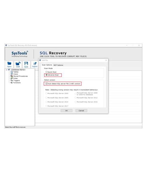 SysTools SQL Password Recovery